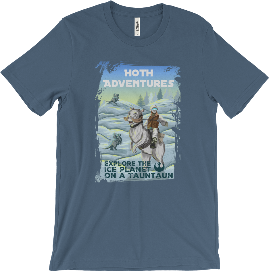 Hoth Adventures T-shirt (1000x1000), Png Download