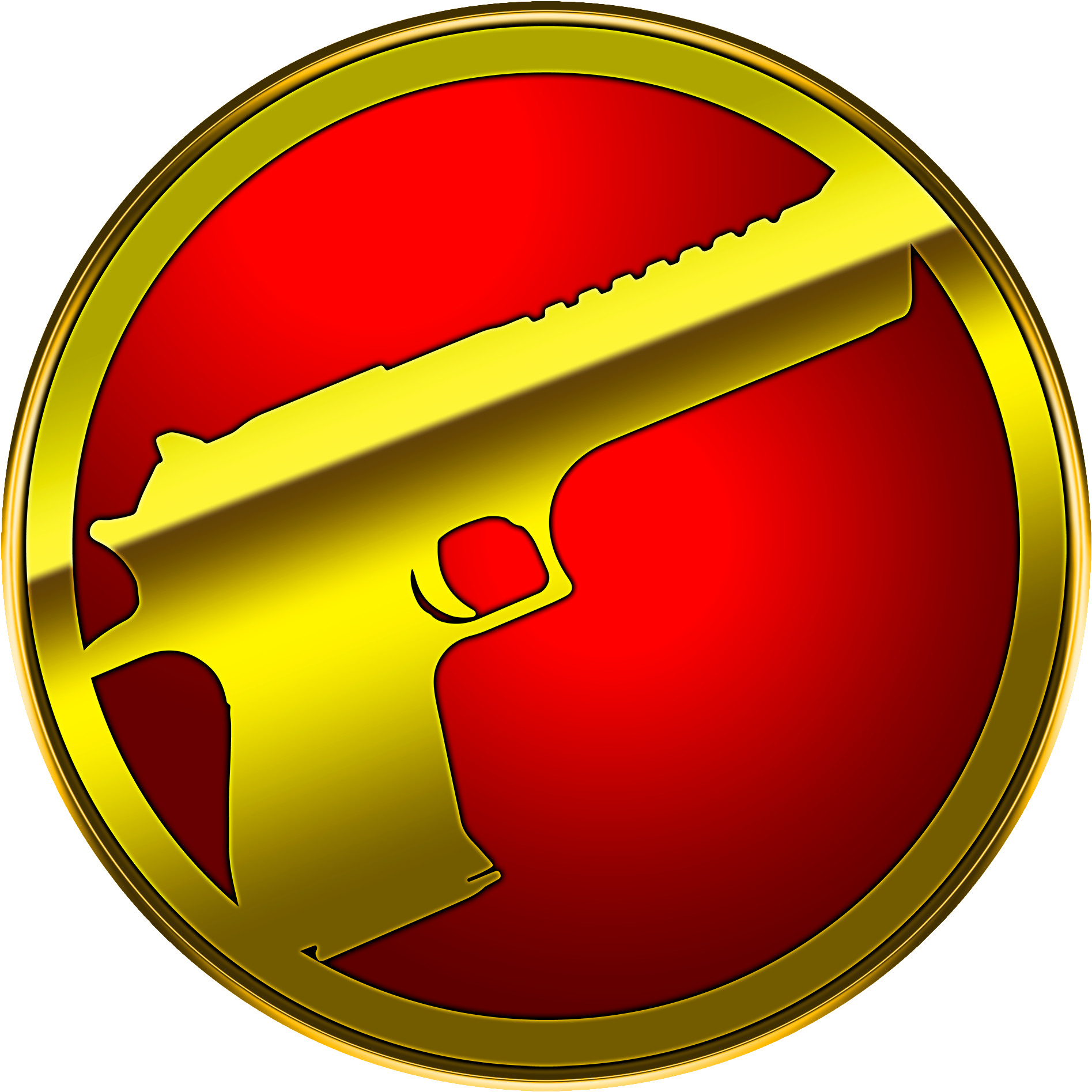 Golden Sticker (2048x2048), Png Download