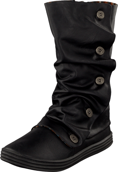 Blowfish - Raton Black (484x705), Png Download