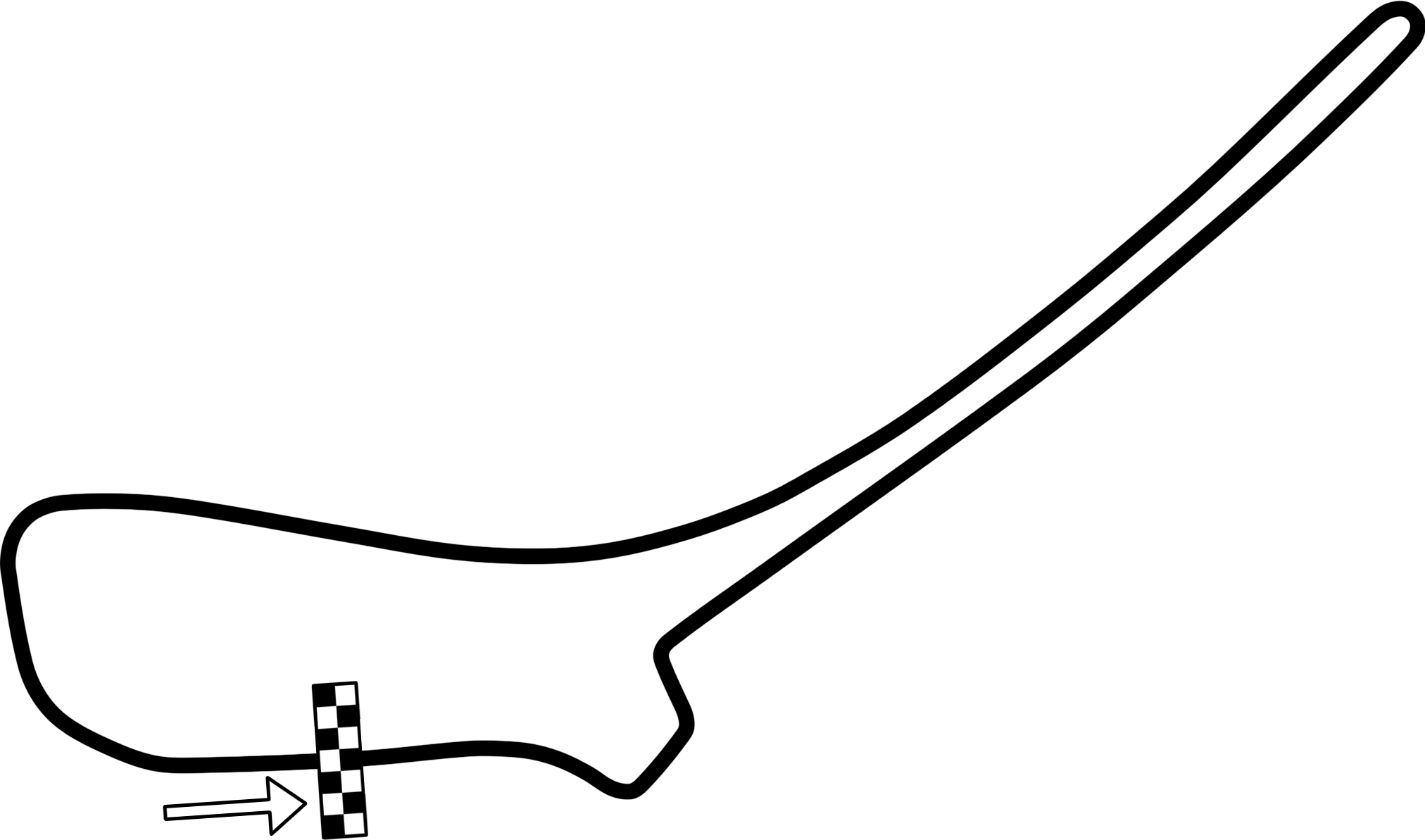 Symmons Plains Raceway (2024x1193), Png Download