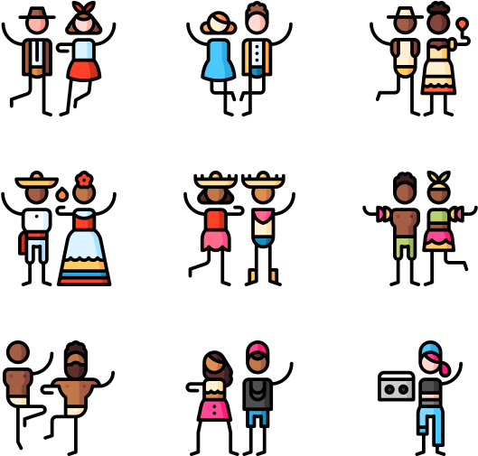 Dance Styles (600x564), Png Download