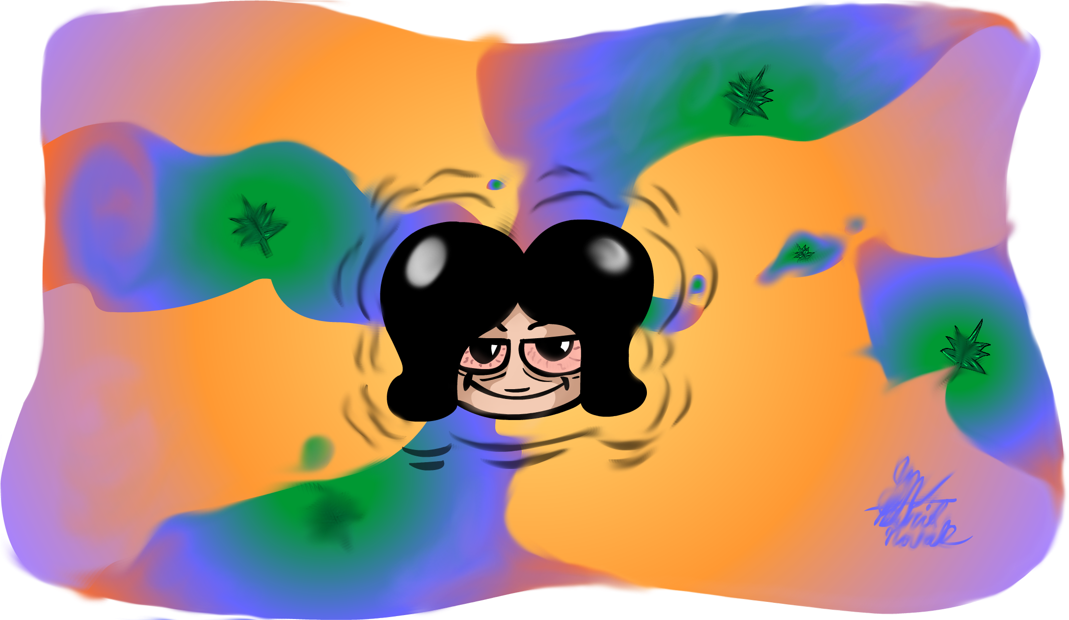 He's Definitely Pretty Chill Right Now This Is A Little (2191x1264), Png Download