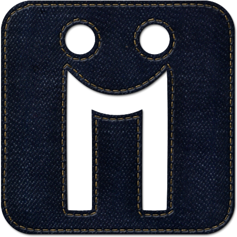 Social, Diigo, Logo, Jean, Denim, Square Icon (600x600), Png Download