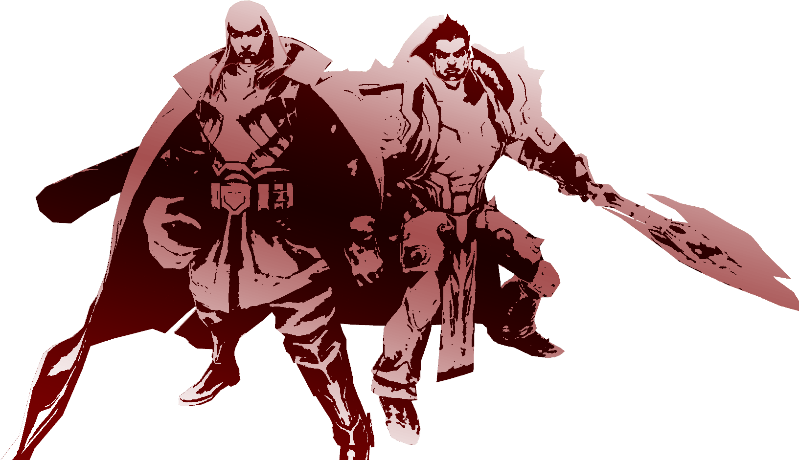 A Small Swain & Darius Artwork (1920x1080), Png Download