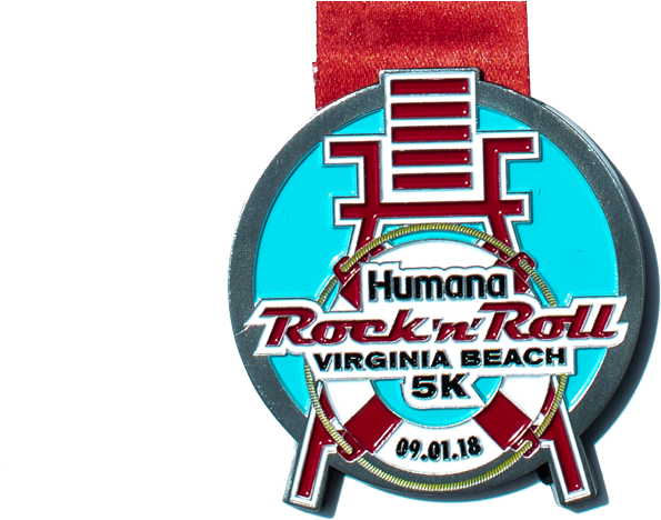 2018 5k Medal (885x500), Png Download
