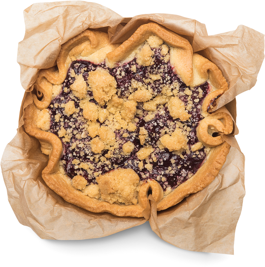 Handy Handcrafted Cherry Crumble Pie (1000x1000), Png Download