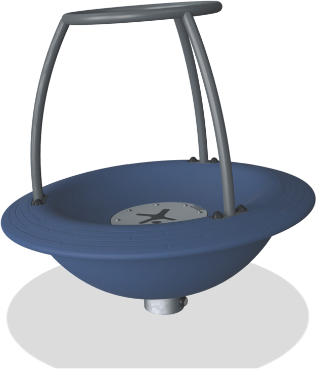 Tipi Carousel With Top Brace (640x743), Png Download