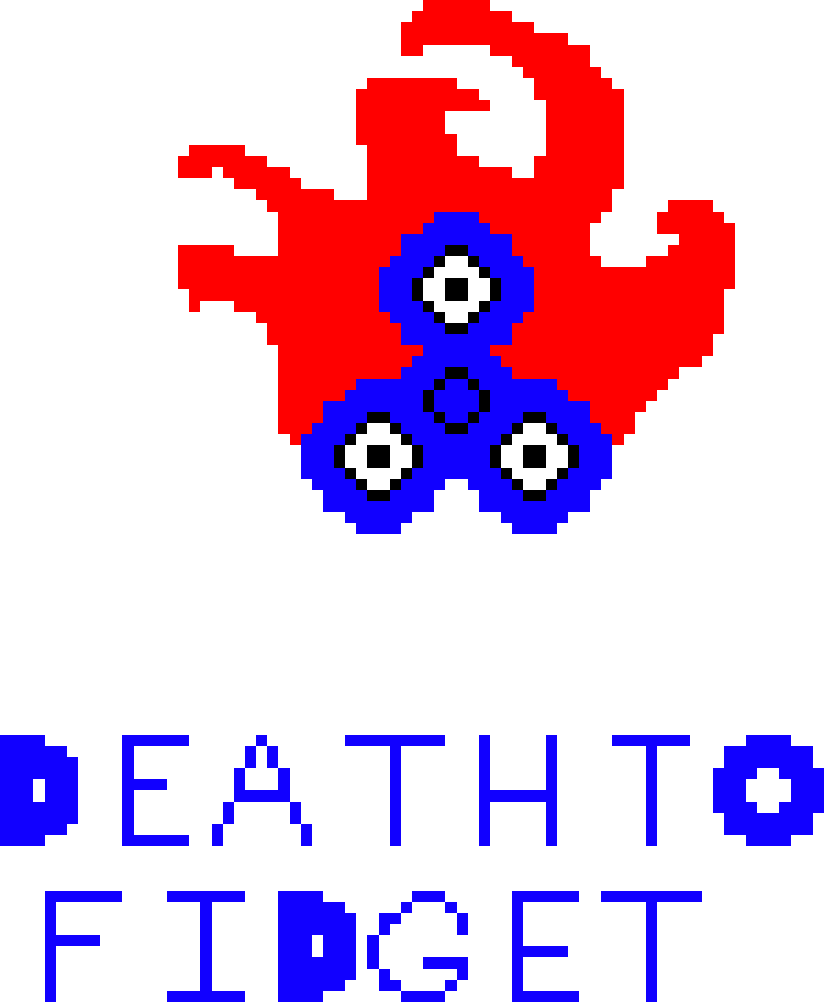 Death To Fidget Spinners (740x900), Png Download