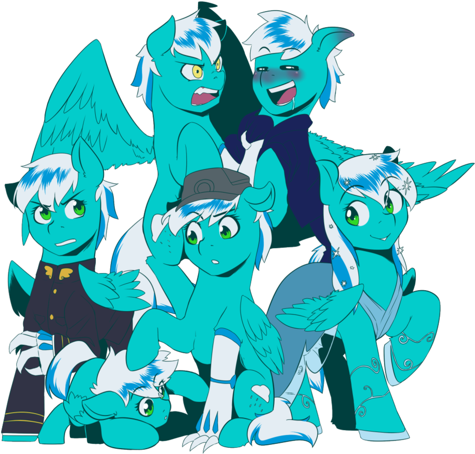 Mylittlesheepy, Commission, Cyborg, Fallout Equestria, (1276x1024), Png Download