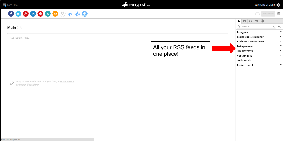 Introduciendo Feeds- Comparte Links De Tus Sitios Web (1024x768), Png Download