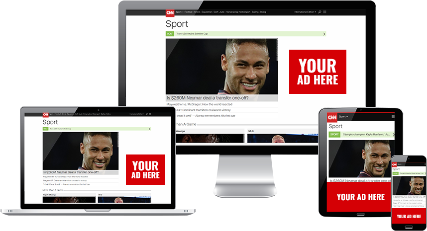 Cnn (1600x808), Png Download