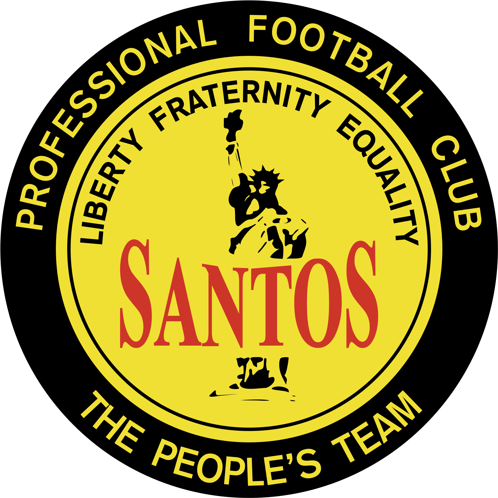 Santos Fc Logo Png Transparent (2400x2400), Png Download