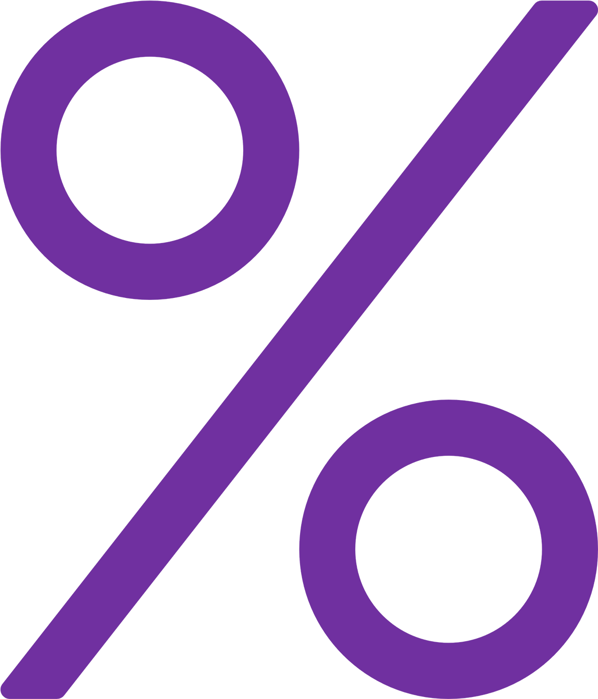 Percent (1537x1537), Png Download