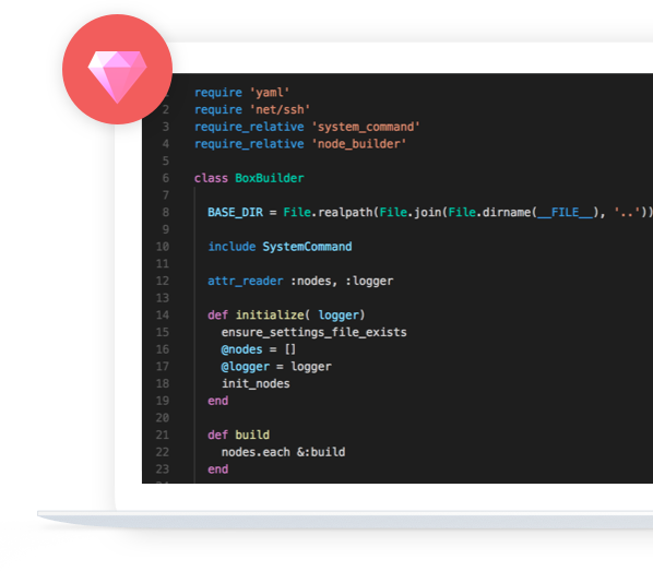 Ruby On Rails Development And Consulting (598x523), Png Download