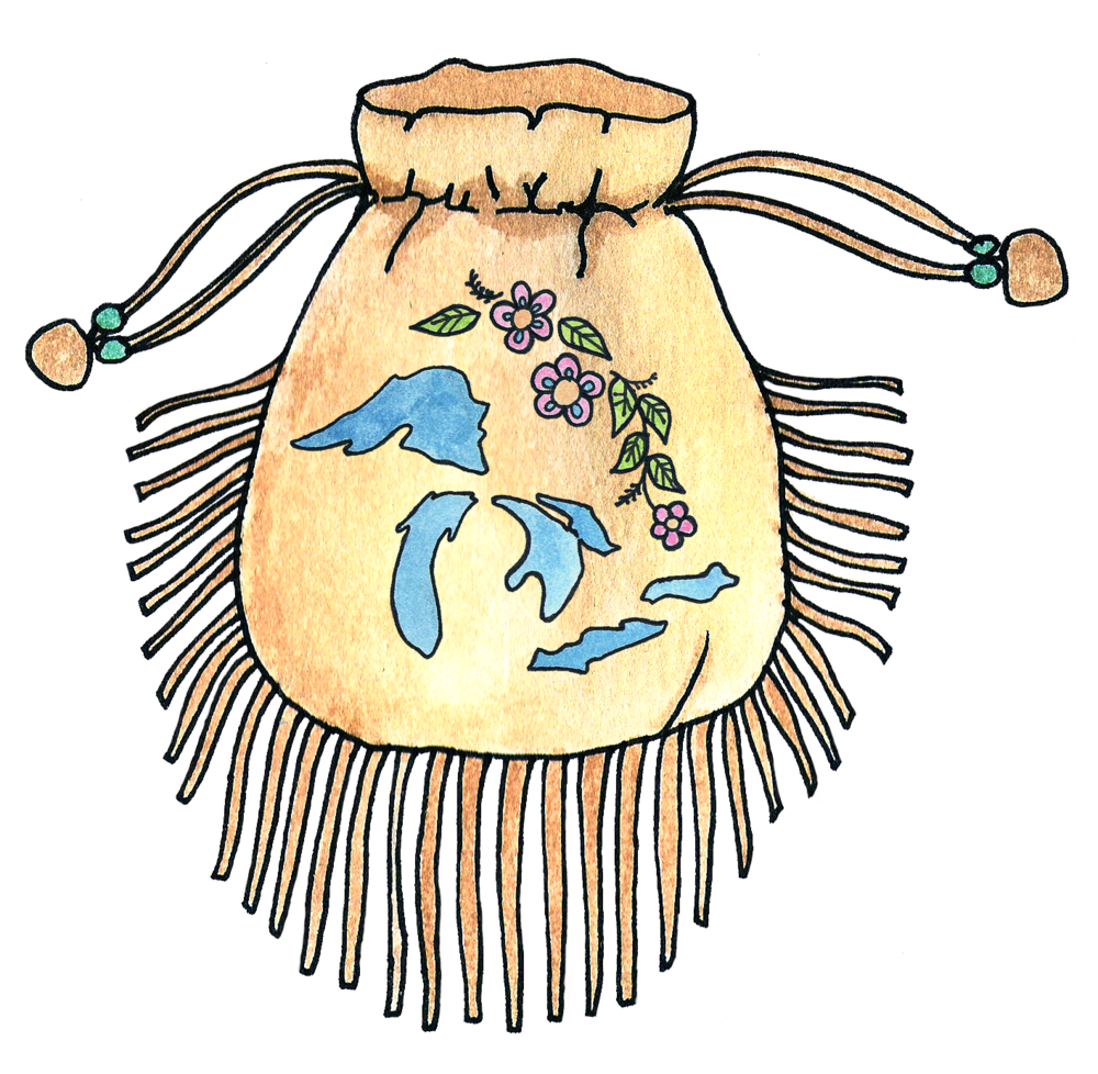 Great Lakes Pouch (1000x978), Png Download