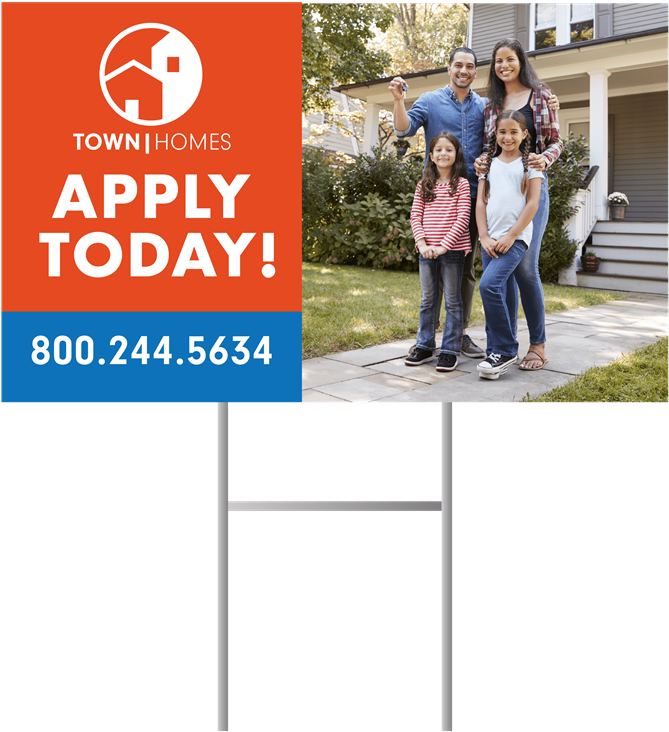 Yard Signs (800x800), Png Download