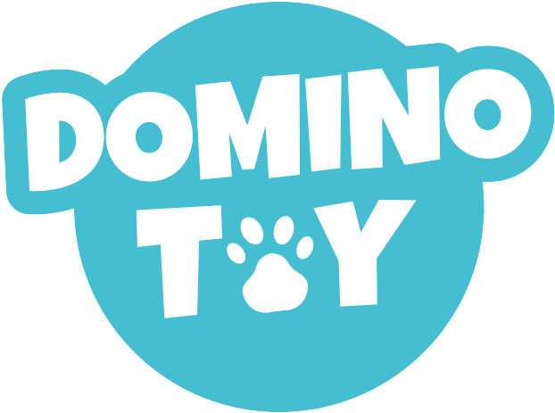 Domino Toy Dog Toy's Logo (700x584), Png Download