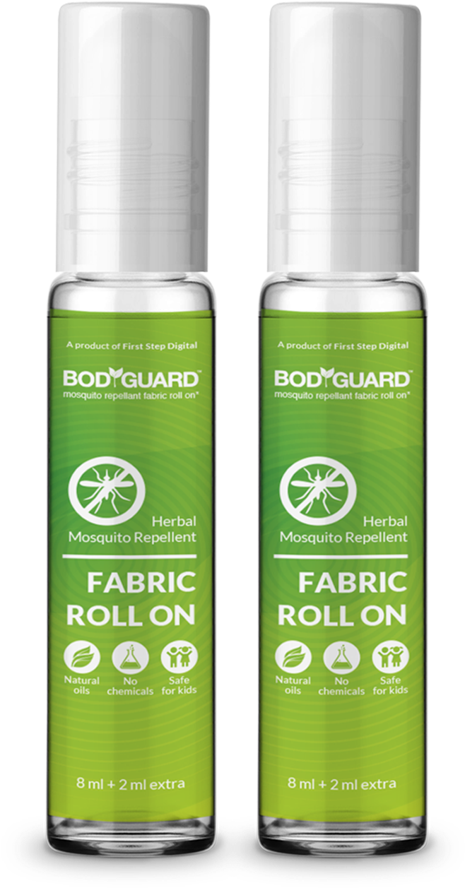 Bodyguard Herbal Fabric Roll On With Citronella & Lemongrass (1500x1500), Png Download
