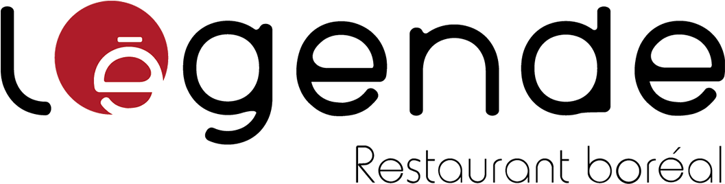Restaurant Lataniere Legende Quebec Logo Legende Content (1056x419), Png Download