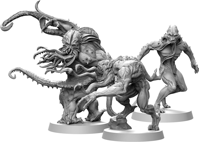 Coolminiornot Zombicide Invader Xenos Preview (920x600), Png Download