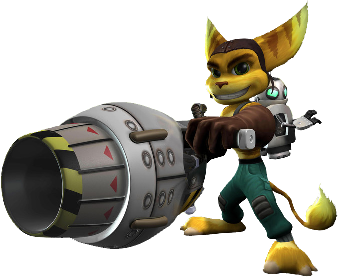 278kib, 790x658, Suck Cannon - Ratchet And Clank Suck Cannon (790x658), Png Download