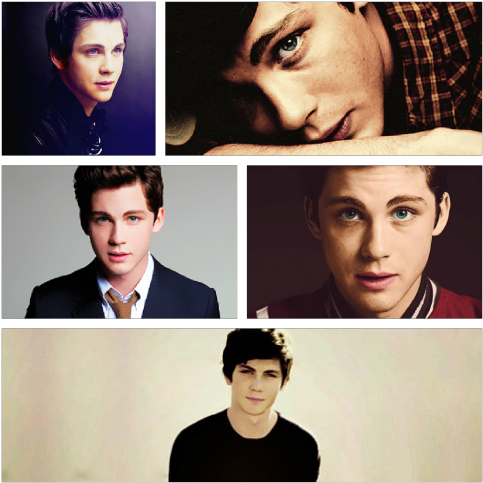 Logan Lerman Collage On Tumblr Logan Lerman Tumblr - Pictured Rocks National Lakeshore (500x500), Png Download