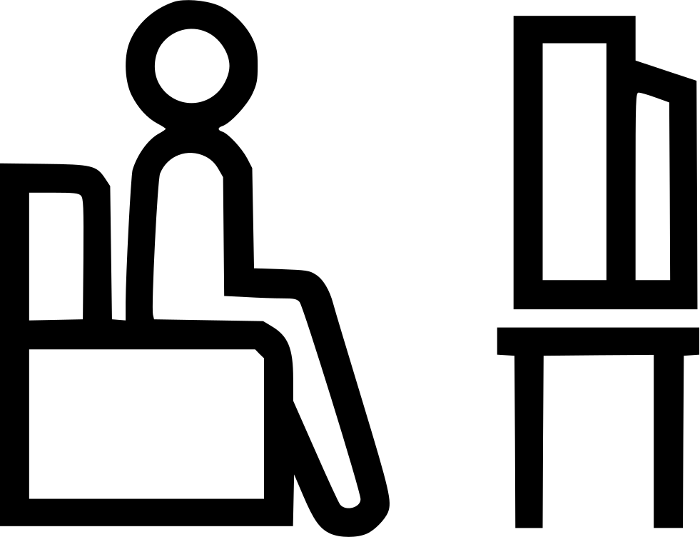 Watching Tv - - Television (981x752), Png Download