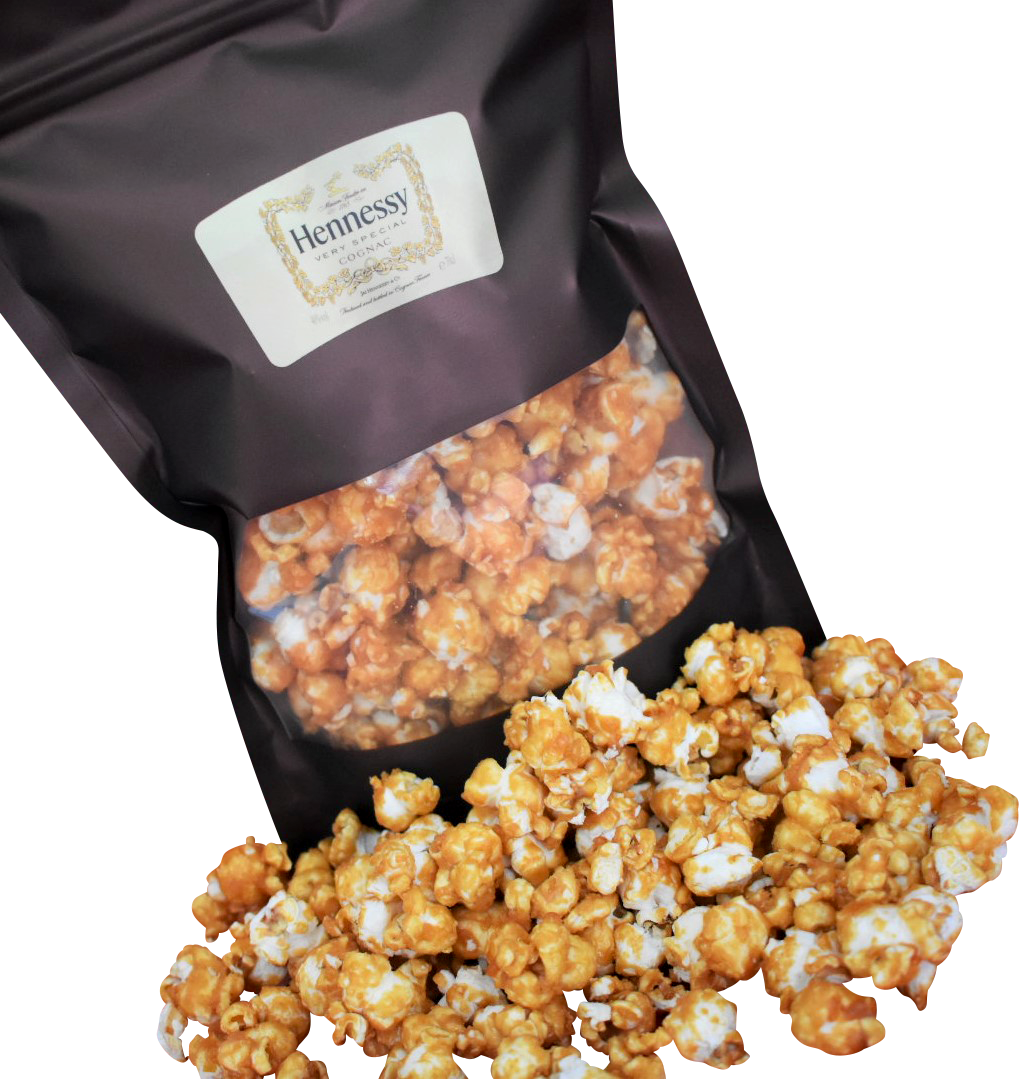 Medium Caramel Henny Popcorn Pouch (1023x1079), Png Download