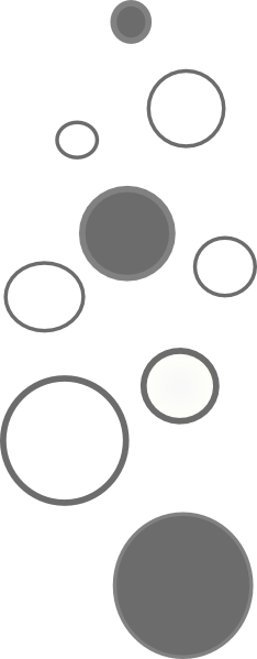 How To Set Use Grey Bubbles Clipart (234x599), Png Download