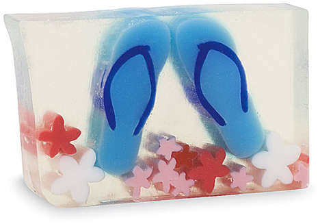 Flip Flops Soap - Primal Elements 200ml Vegetable Glycerin Soap (480x390), Png Download