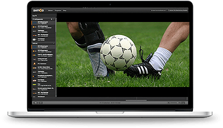 Click And Watch Live Tv - Football Legs (470x310), Png Download