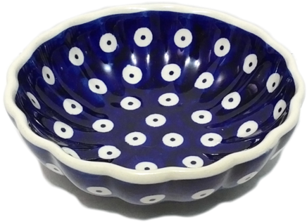 Candy Bowl In Polka Dot Pattern - Ceramic (480x388), Png Download