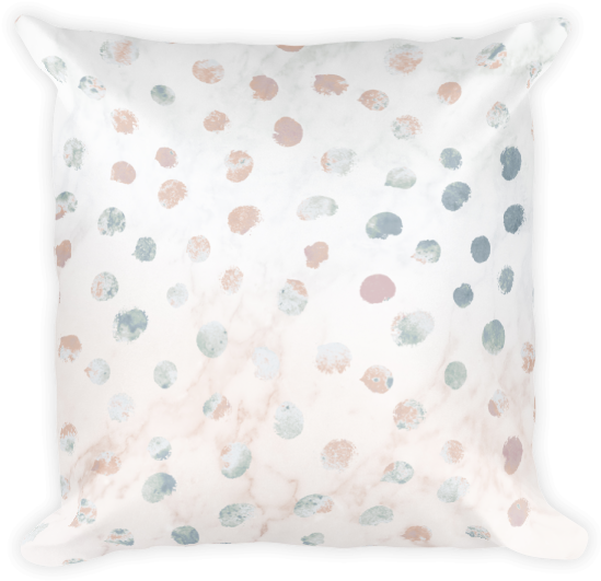 Square Pillow - Cushion (600x600), Png Download