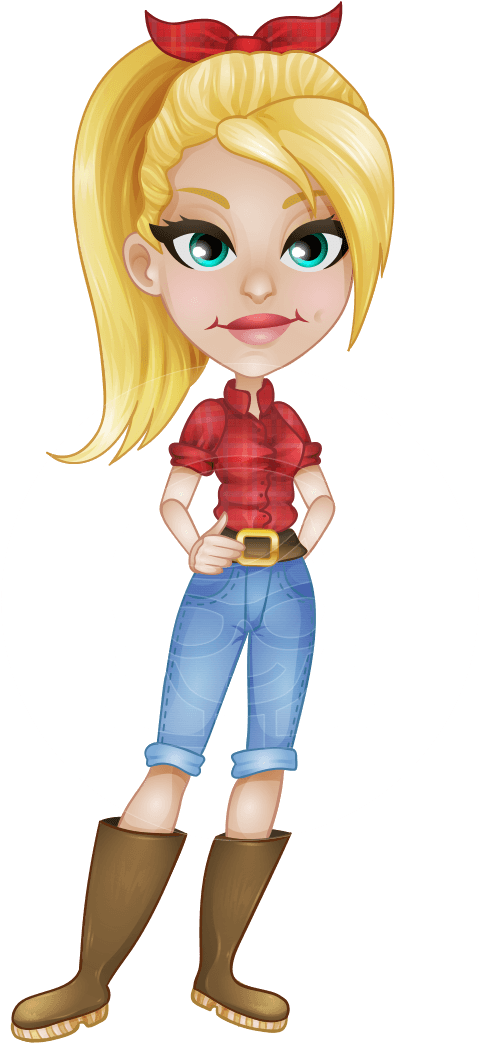 Jpg Library Library Woman Farmer Frames Illustrations - Female Farmer Cartoon (957x1060), Png Download