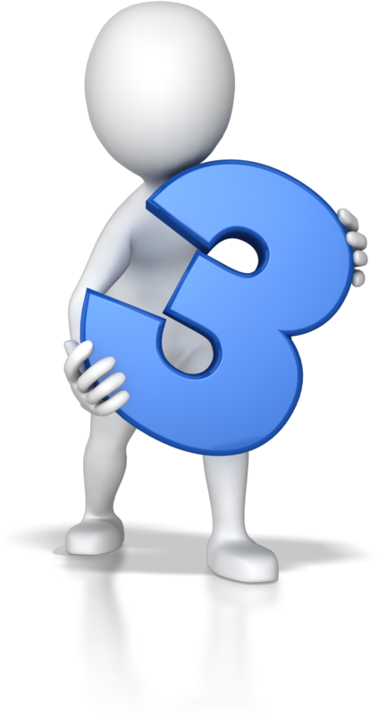 3d Stick Figure Png Download - Illustration (556x800), Png Download