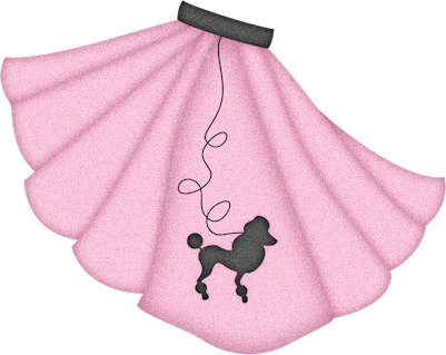 Image Freeuse Stock Lkd Fabulous Sts Poodleskirt - 50's Poodle Skirt Clip Art (401x319), Png Download