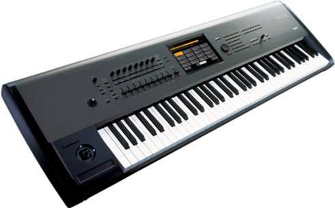 Piano Keyboard Png - Korg Kronos 73 Synthesizer Workstation (500x304), Png Download