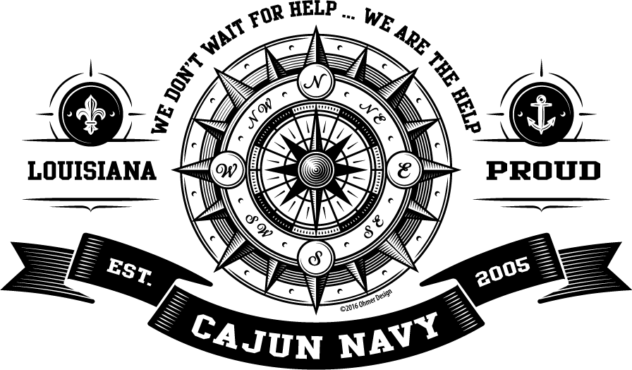 Cajun Navy Shirts Louisiana Proud - Cajun Navy (896x524), Png Download