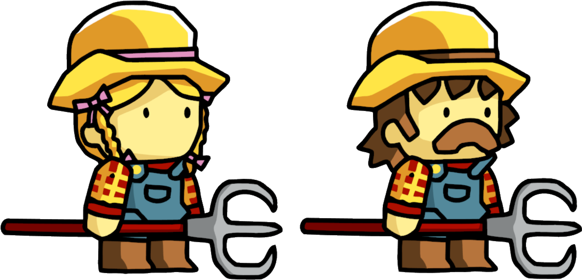 Farmer Png Pic - Farmers Cartoon Png (1218x613), Png Download