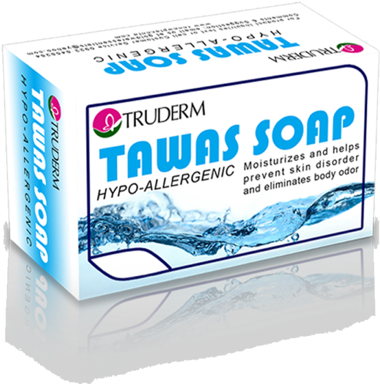 Truderm-tawas Soap - Box (800x800), Png Download
