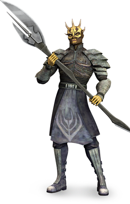 A Warrior Of The Nightbrother Clan On The Planet Dathomir, - Savage Opress Render (436x685), Png Download