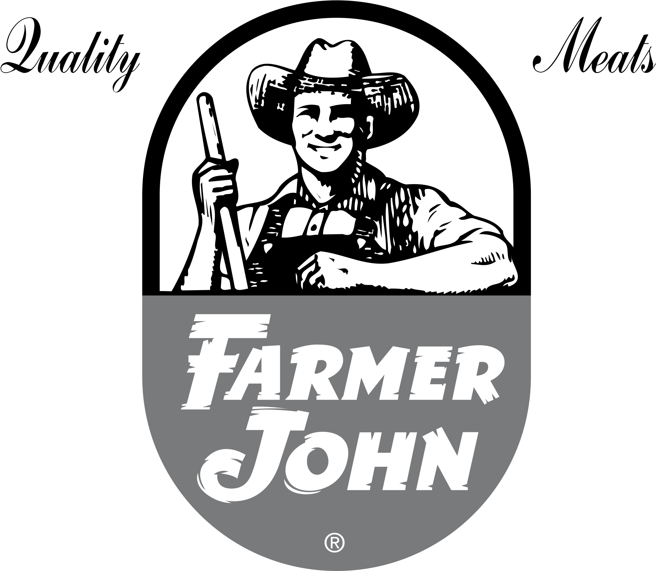 Farmer John Logo Png Transparent - Support Your Local Farmer 2 Shower Curtain (2400x2400), Png Download