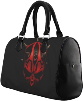 Darth Maul Boston Handbag - Dark Sides Of The Moon Pink Floyd Barrel Type Handbag (500x500), Png Download