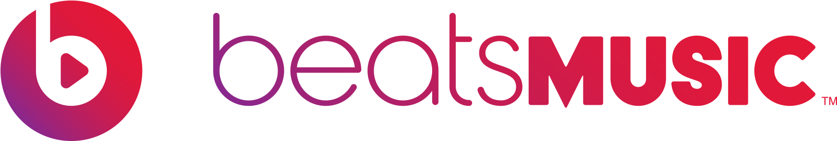 The Beats Experience Has Officially Become More Than - Beats Music Png (2000x702), Png Download