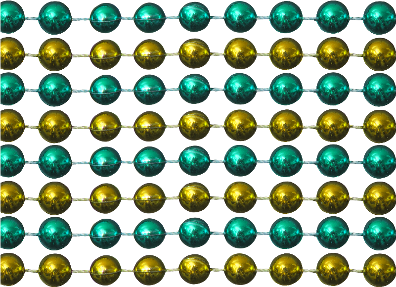 Seamless Christmas Beads Png - Color (800x600), Png Download