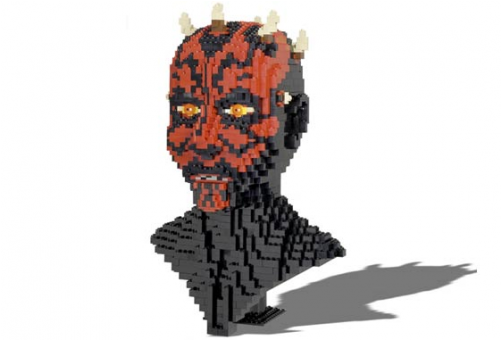 10018 Star Wars Darth Maul - Lego Darth Maul Ucs (500x500), Png Download