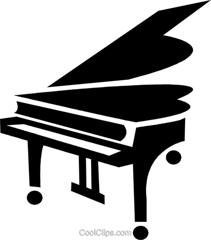 Piano Clipart Transparent - Piano Desenho Png (422x480), Png Download