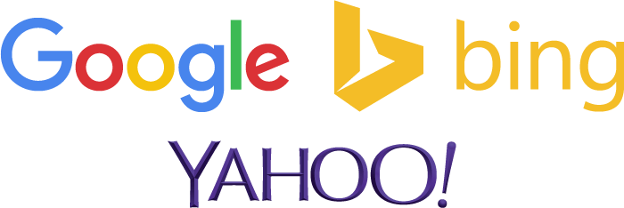 Google Yahoo Bing Png Noe Bortolussi - Google Yahoo Bing Logo (700x234), Png Download