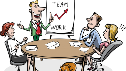 Meeting-1453895 - Unity Is Strength When There Is Teamwork (526x299), Png Download