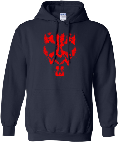Darth Maul Grunge Star Wars Shop Gifts T Shirts Hoodies - Supreme Ugly Christmas Sweaters (600x600), Png Download